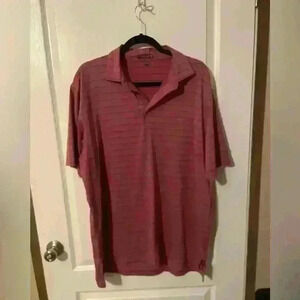 Peter Millar‎ summer collection mauve striped polo size large